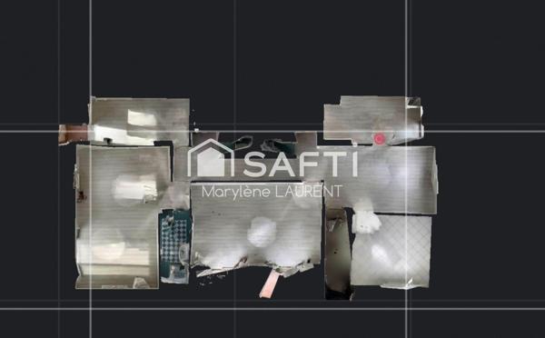 Double Appartement , 3 entrées , 4 places de parking