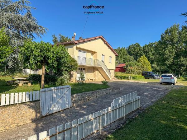 Maison à vendre 5 pièces MONTAYRAL (47) sur terrain de 3448 m² clos