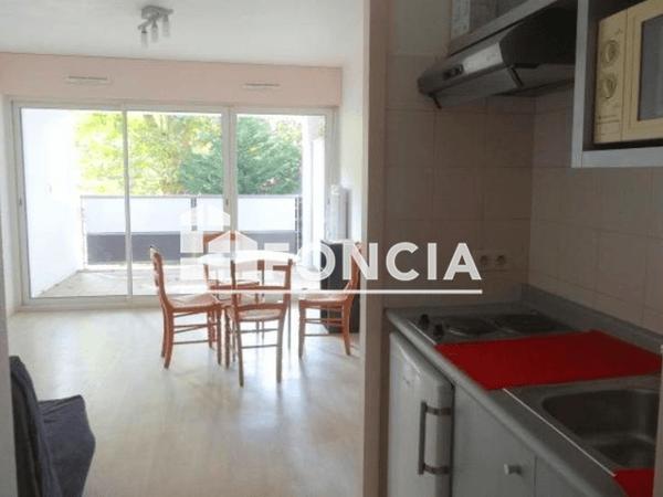 Location Studio 21.9 m² - 18 AVENUE DE MAIGNON Anglet 64600