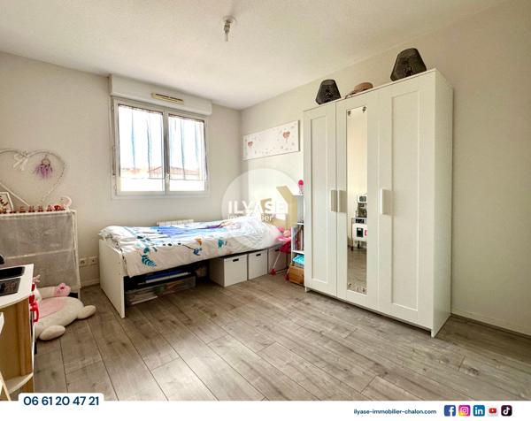 Chalon-sur-Saône (71100) Appartement T2 | 56 m² | Balcon