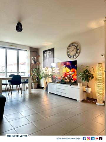 Chalon-sur-Saône (71100) Appartement T2 | 56 m² | Balcon