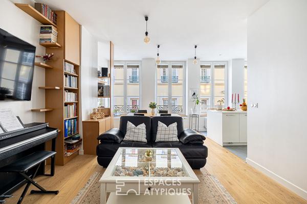 Ancien rénové à proximité de la Place Croix-Paquet