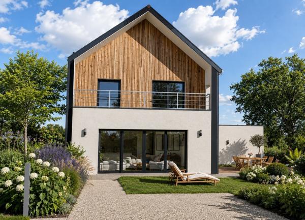 Terrain + Maison à vendre 5 pièces - 135 m²