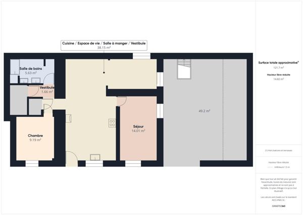 Appartement avec terrain à vendre