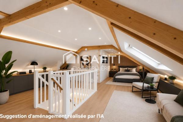 Le confort d'une vie de plain-pied dans un écrin de verdure.