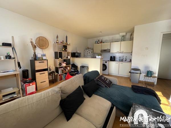 Vente Appartement 2 pièces - 43m² - parking - COGNAC Quartier St Martin - Investissement locatif