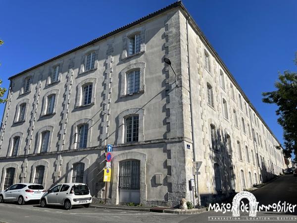Vente Appartement 2 pièces - 43m² - parking - COGNAC Quartier St Martin - Investissement locatif