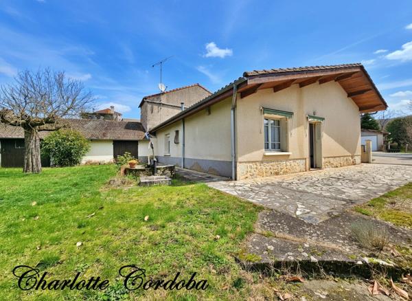 ✨ Maison plain-pied 90 m² de 3 chambres avec jardin de 1920 m² et bois – Feugarolles