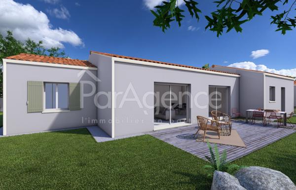 Maison neuve 4 pièces Plain-pied lumineux