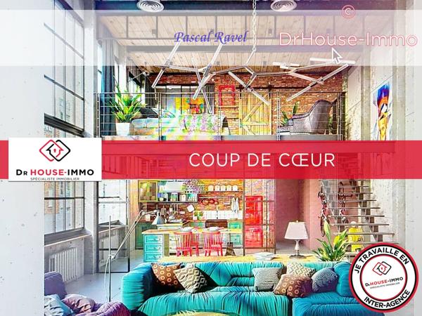 Loft / Atelier à vendre 4 pièces de 80 m²