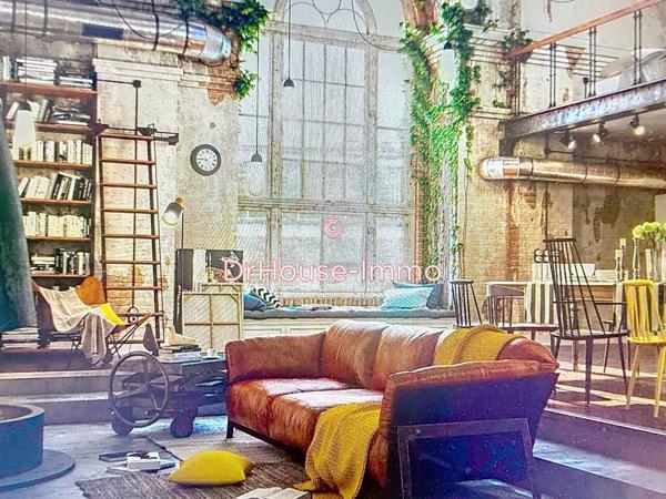 Loft / Atelier à vendre 4 pièces de 80 m²