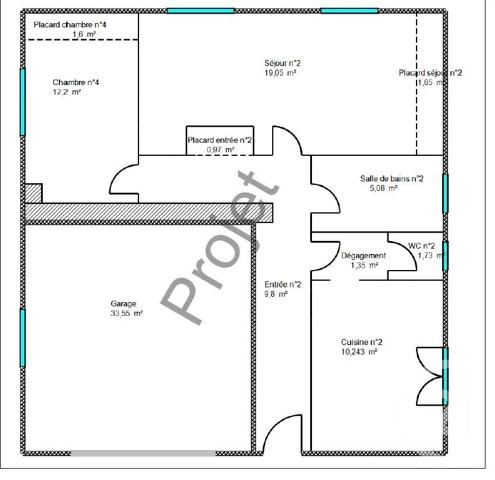 Maison à vendre  6 pièces - 154,40 m 2   CAGNES SUR MER  - 06