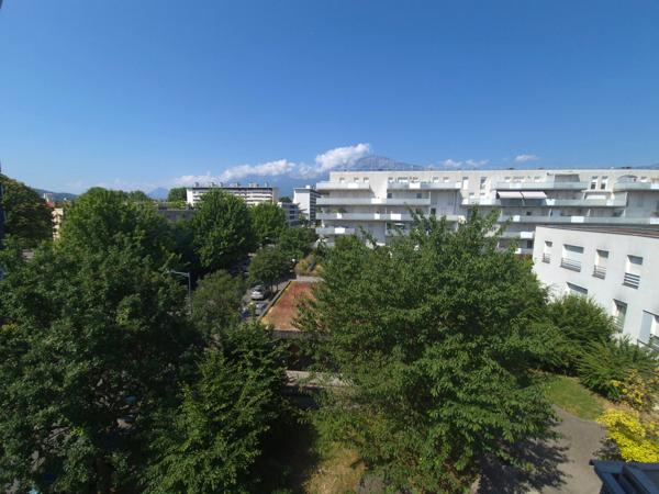 Appartement T5 en duplex avec terrasse et vue montagne – Calme, lumière et verdure – Grenoble