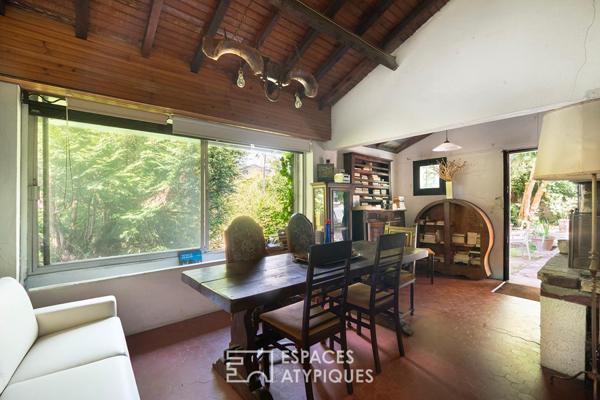 Maison de famille avec dépendance et ponton privé à Joinville le Pont