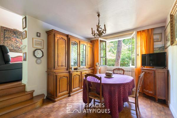 Maison de famille avec dépendance et ponton privé à Joinville le Pont