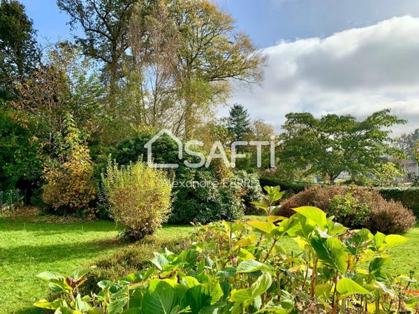 Maison familiale avec beau jardin à rénover