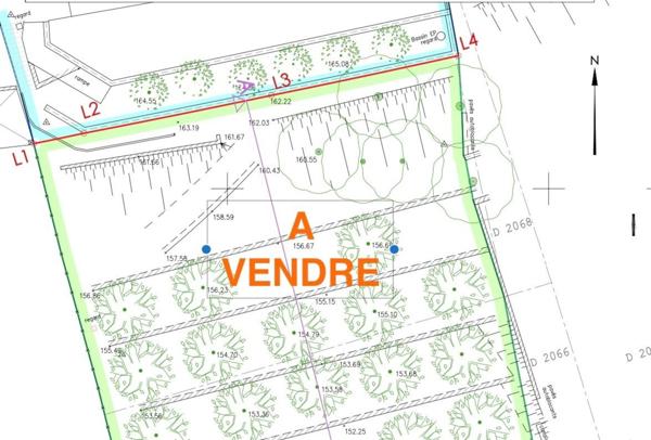 Rare Terrain à batir