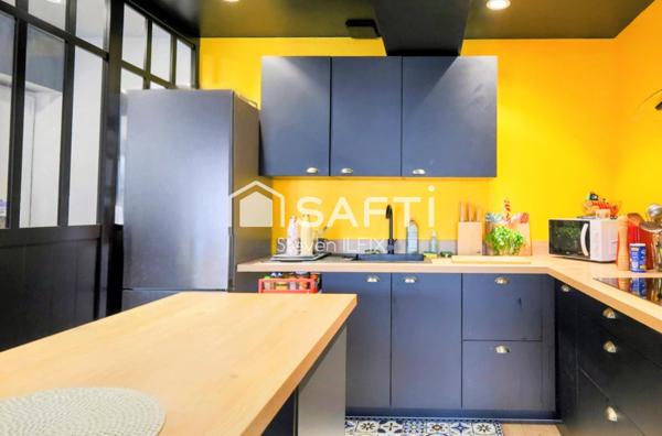 Appartement de 85 m², 3 chambres, grande pièce de vie