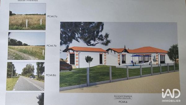 Terrain à vendre 970 m² Le Teich