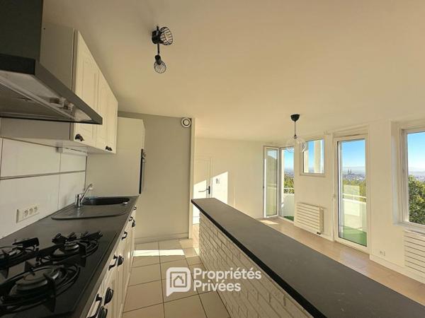 Appartement 2 pièces 44 m2 avec balcon, jardin