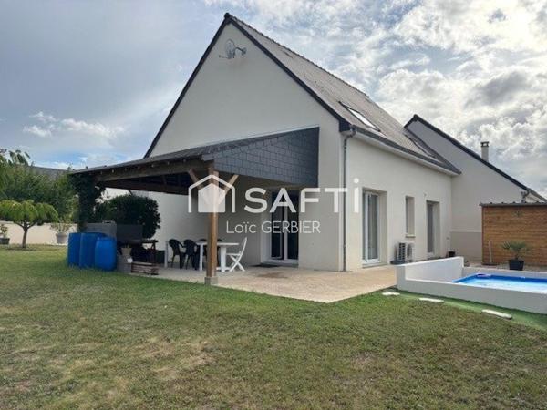 Maison familiale récente à vendre – Lussault-sur-Loire