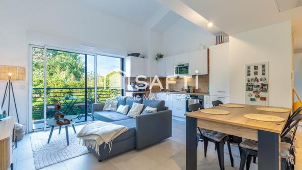 Appartement F3 au calme + piscine proche centre ville