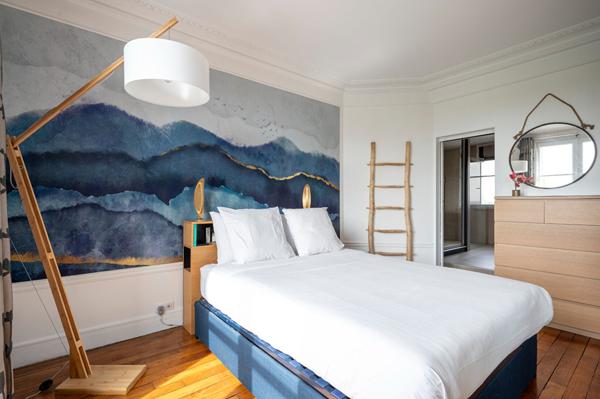 Appartement bourgeois 3 pièces 74m2 avec balcon- Paris 12