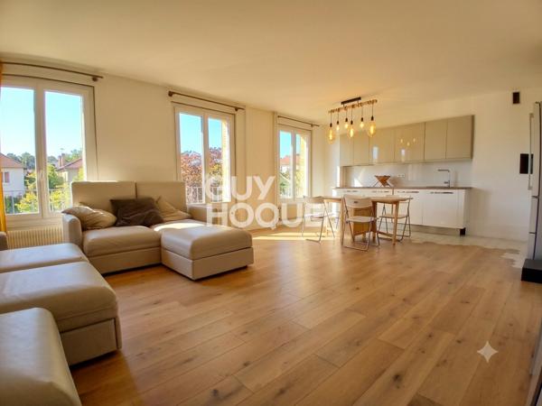 Rueil-Malmaison – Centre-ville / Richelieu : Spacieux 2 pièces de 61 m² au calme