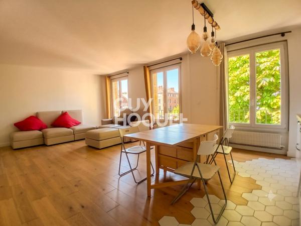 Rueil-Malmaison – Centre-ville / Richelieu : Spacieux 2 pièces de 61 m² au calme