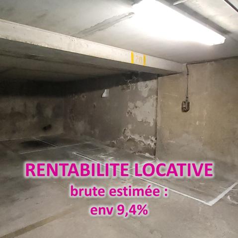 Lot de 4 places de parking // INVESTISSEMENT LOCATIF // 75012