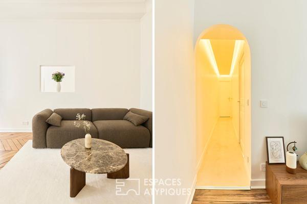 Appartement repensé par architecte – Richelieu-Drouot