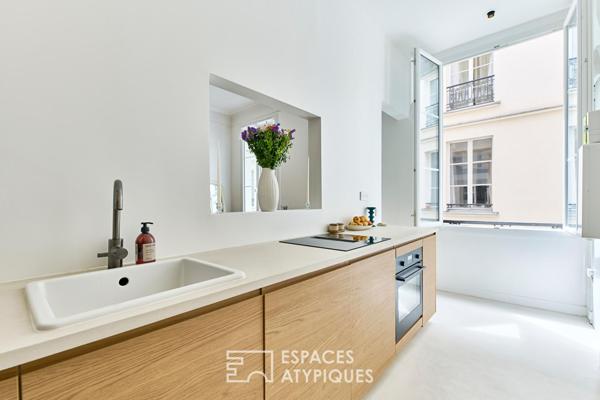 Appartement repensé par architecte – Richelieu-Drouot