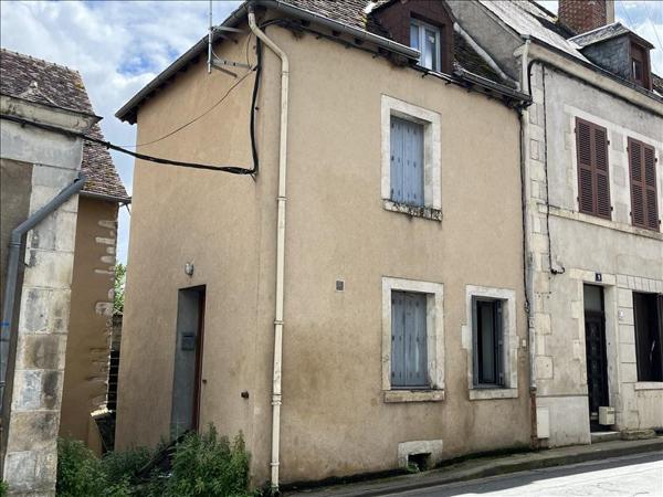 Maison à vendre |  Saint-Gaultier |  2 pièces | 40 m²