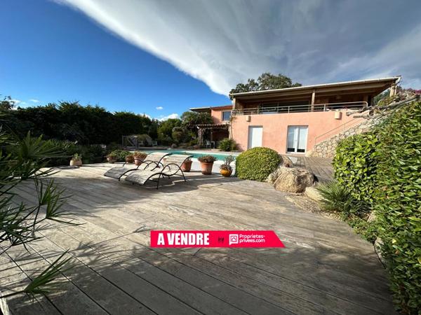 Villa T5 avec piscine et VUE MER - 20144 STE LUCIE DE PORTO-VECCHIO  - CORSE  DU SUD - FRANCE