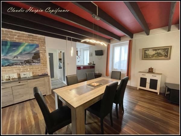 Maison à vendre 7 pièces THENEZAY (79) - 148 m² - 3 ch - Terrain de 1655 m²