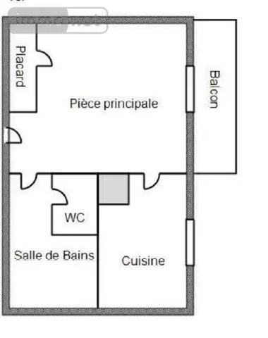 Achat - Appartement Angers 49100 1 pièce 25 m 2