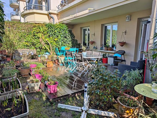 F3 avec jardin privatif et parking en sous-sol à CORBEIL ESSONNES