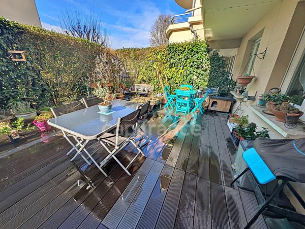 F3 avec jardin privatif et parking en sous-sol à CORBEIL ESSONNES