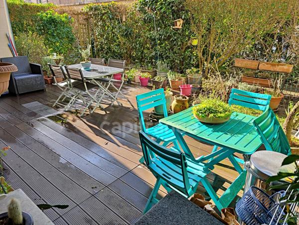 F3 avec jardin privatif et parking en sous-sol à CORBEIL ESSONNES