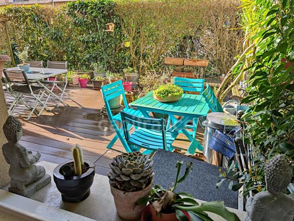 F3 avec jardin privatif et parking en sous-sol à CORBEIL ESSONNES