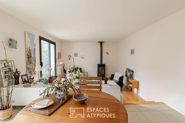 Maison familiale avec jardin d’hiver et jardin arboré