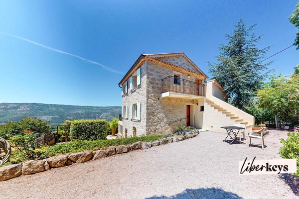 🏡 BERRE-LES-ALPES – VILLA DE CHARME AVEC VUE PANORAMIQUE, DÉPENDANCES ET GARAGE XXL