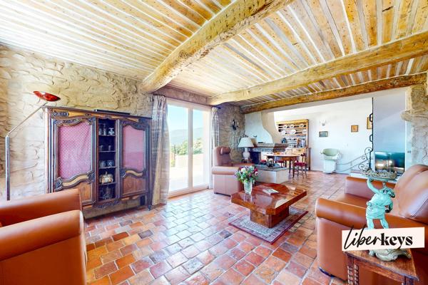 🏡 BERRE-LES-ALPES – VILLA DE CHARME AVEC VUE PANORAMIQUE, DÉPENDANCES ET GARAGE XXL