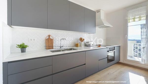 83160 LA VALETTE DU VAR - APPARTEMENT 3 PIECES AVEC TERRASSE ET CAVE - PARKING PRIVATIF EN SUS - BUS n° 31 - 129 - TL09 - TL11 -