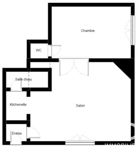 Appartement à vendre 2 pièces 27,29 m² Rambouillet
