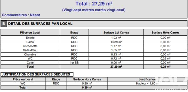 Appartement à vendre 2 pièces 27 m² Rambouillet