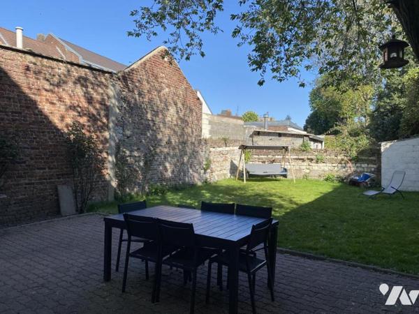 A vendre, SECLIN, maison 1955 rénovée, 4 chambres, dressing, jardin clos