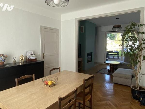 A vendre, SECLIN, maison 1955 rénovée, 4 chambres, dressing, jardin clos