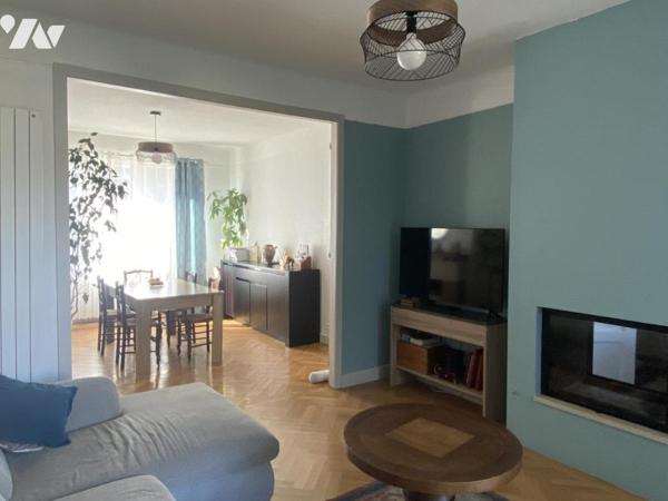 A vendre, SECLIN, maison 1955 rénovée, 4 chambres, dressing, jardin clos