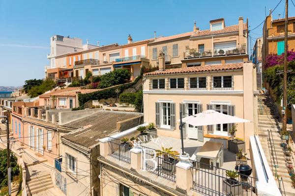 Marseille 7ème, Maison 4 Chambres -  145 m² à vendre